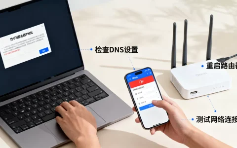 找不到服务器IP地址怎么解决，DNS设置错误修复方法？