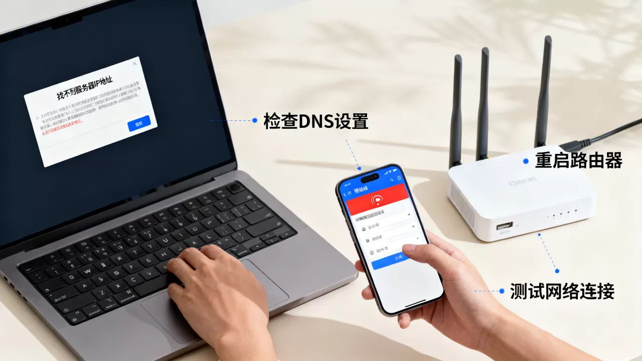 找不到服务器IP地址怎么解决,DNS设置错误修复方法? 找不到服务器IP地址怎么解决,DNS设置错误修复方法?