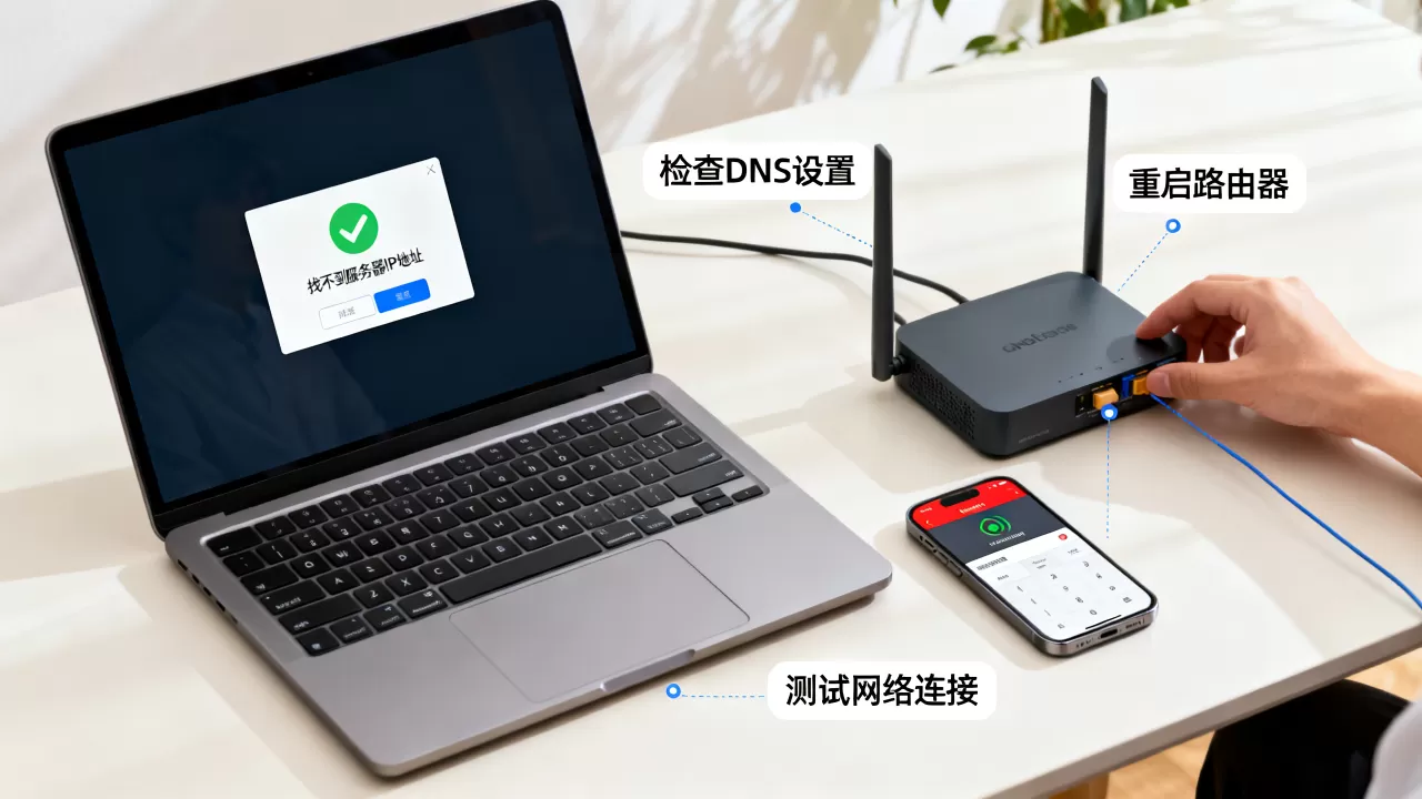 找不到服务器IP地址怎么解决,DNS设置错误修复方法? 找不到服务器IP地址怎么解决,DNS设置错误修复方法?