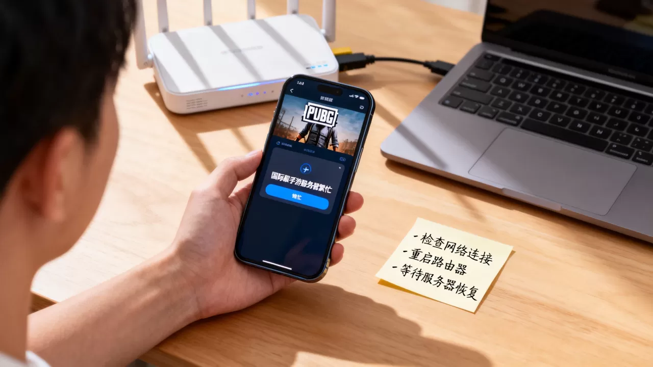 PUBG国际服手游服务器繁忙进不去怎么办,是什么原因? PUBG国际服手游服务器繁忙进不去怎么办,是什么原因?