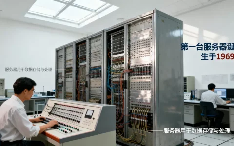 世界上第一台服务器是怎么诞生的，服务器到底是干什么用的？
