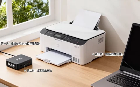 tp702n如何配置无线打印服务器，具体步骤是什么