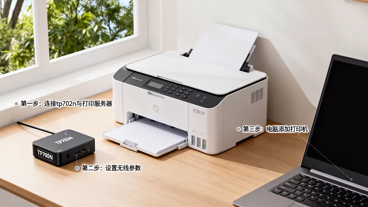 tp702n如何配置无线打印服务器,具体步骤是什么 tp702n如何配置无线打印服务器,具体步骤是什么