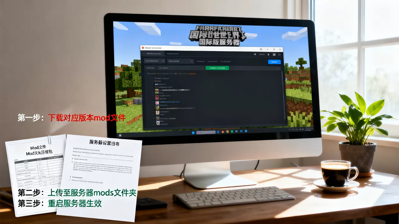 我的世界国际版服务器怎么加mod,求教程? 我的世界国际版服务器怎么加mod,求教程?