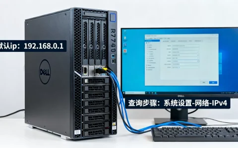 戴尔r740服务器默认ip是多少，默认ip怎么查？