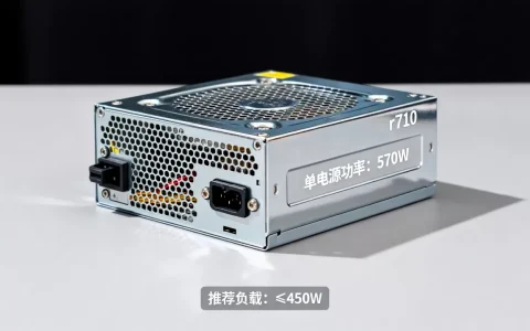 r710服务器单电源是多少瓦，功率多大合适？