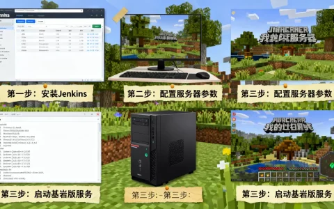怎么用jenkin建我的世界基岩版服务器？，详细步骤