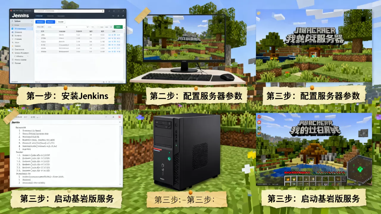 怎么用jenkin建我的世界基岩版服务器?,详细步骤 怎么用jenkin建我的世界基岩版服务器?,详细步骤