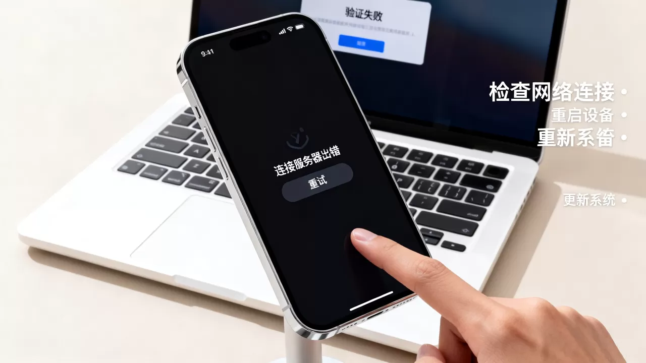 苹果登录ID连接服务器出错怎么办,如何解决验证失败? 苹果登录ID连接服务器出错怎么办,如何解决验证失败?