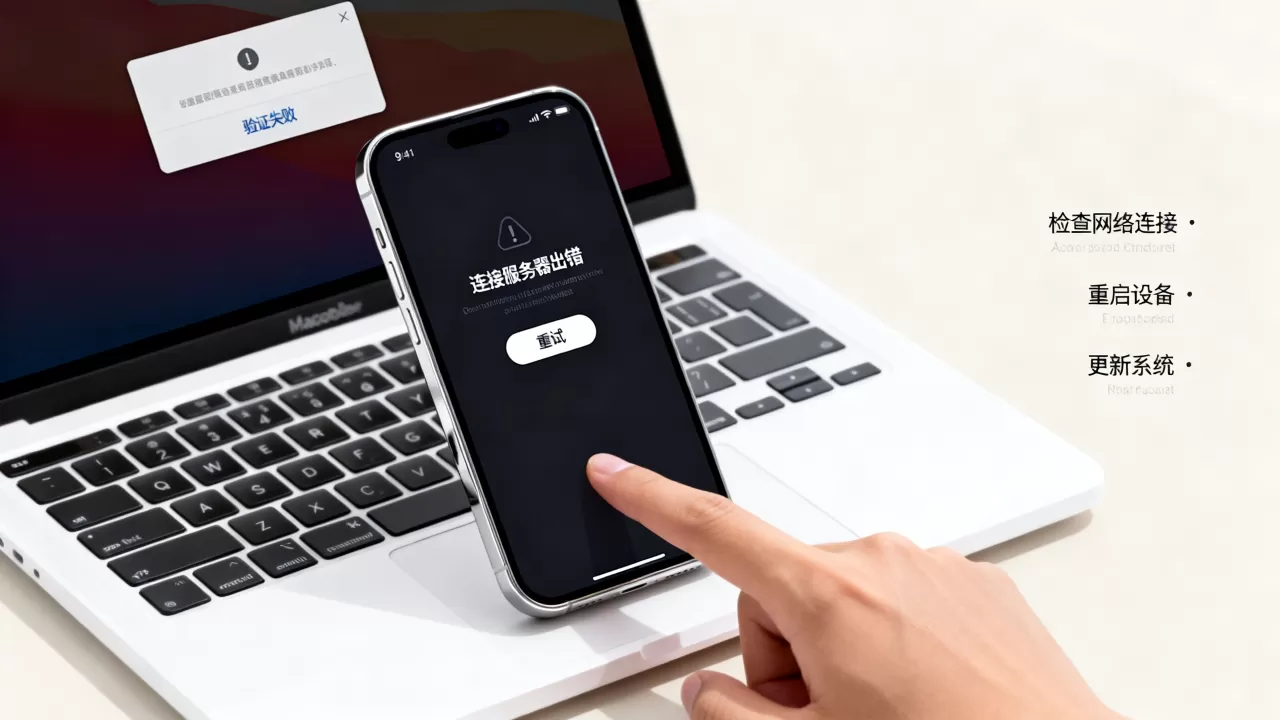 苹果登录ID连接服务器出错怎么办,如何解决验证失败? 苹果登录ID连接服务器出错怎么办,如何解决验证失败?