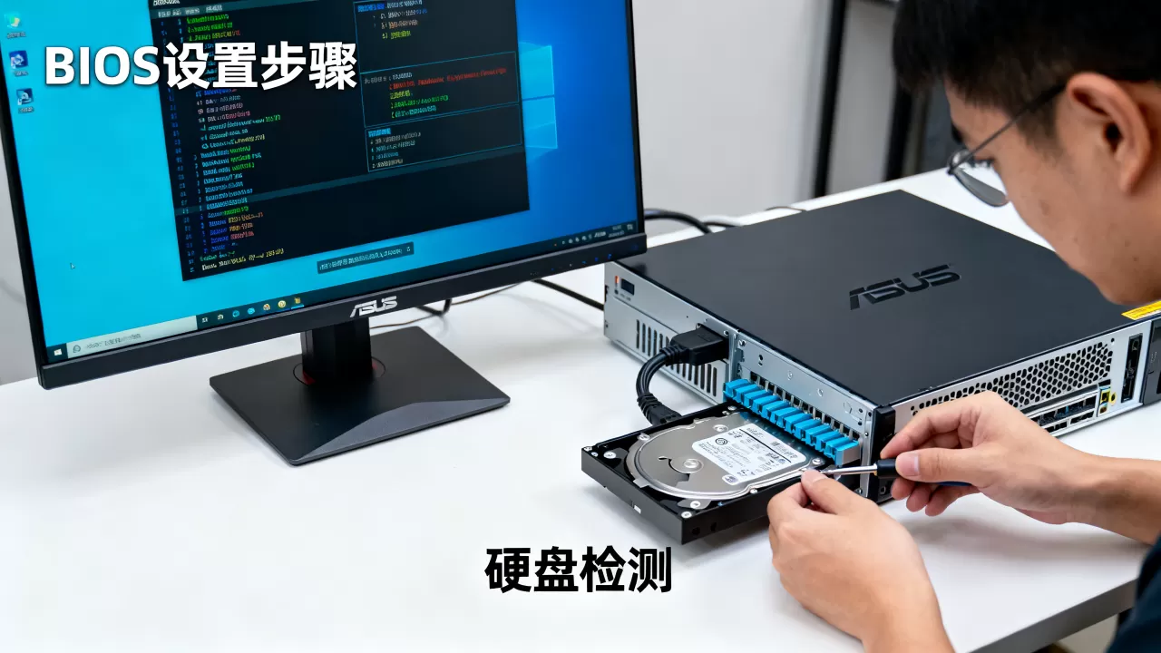 华硕服务器BIOS设置后硬盘无法启动?,硬盘无法识别怎么办? 华硕服务器BIOS设置后硬盘无法启动?,硬盘无法识别怎么办?
