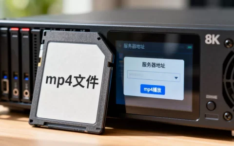 怎么把我服务器地址的mp4播放
