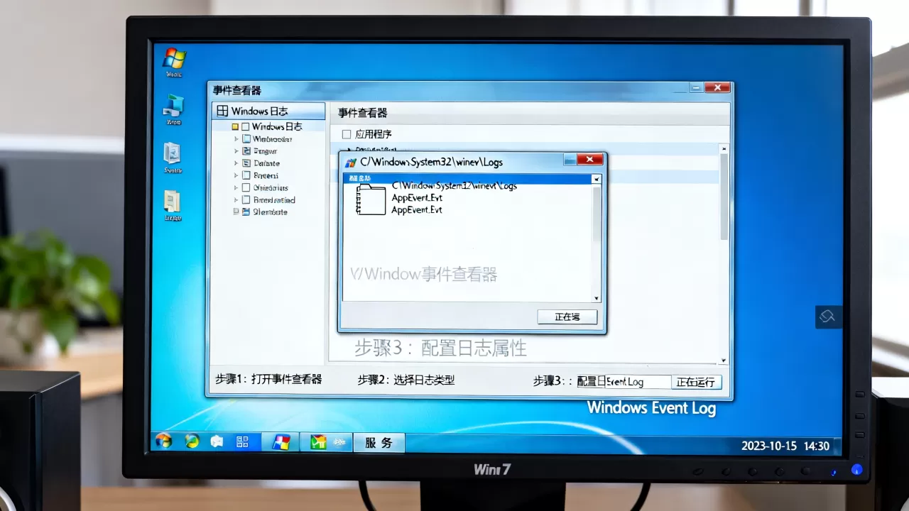 win7程序服务器错误日志文件怎么配置?,步骤有哪些 win7程序服务器错误日志文件怎么配置?,步骤有哪些