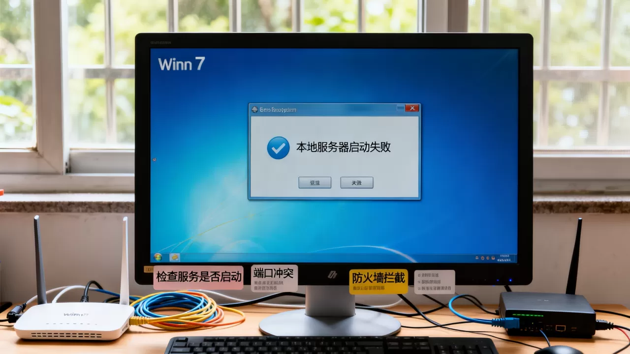 win7启动本地服务器失败如何解决,常见原因有哪些 win7启动本地服务器失败如何解决,常见原因有哪些