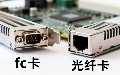 怎么区分服务器的fc卡和光纤卡？有哪些区别？