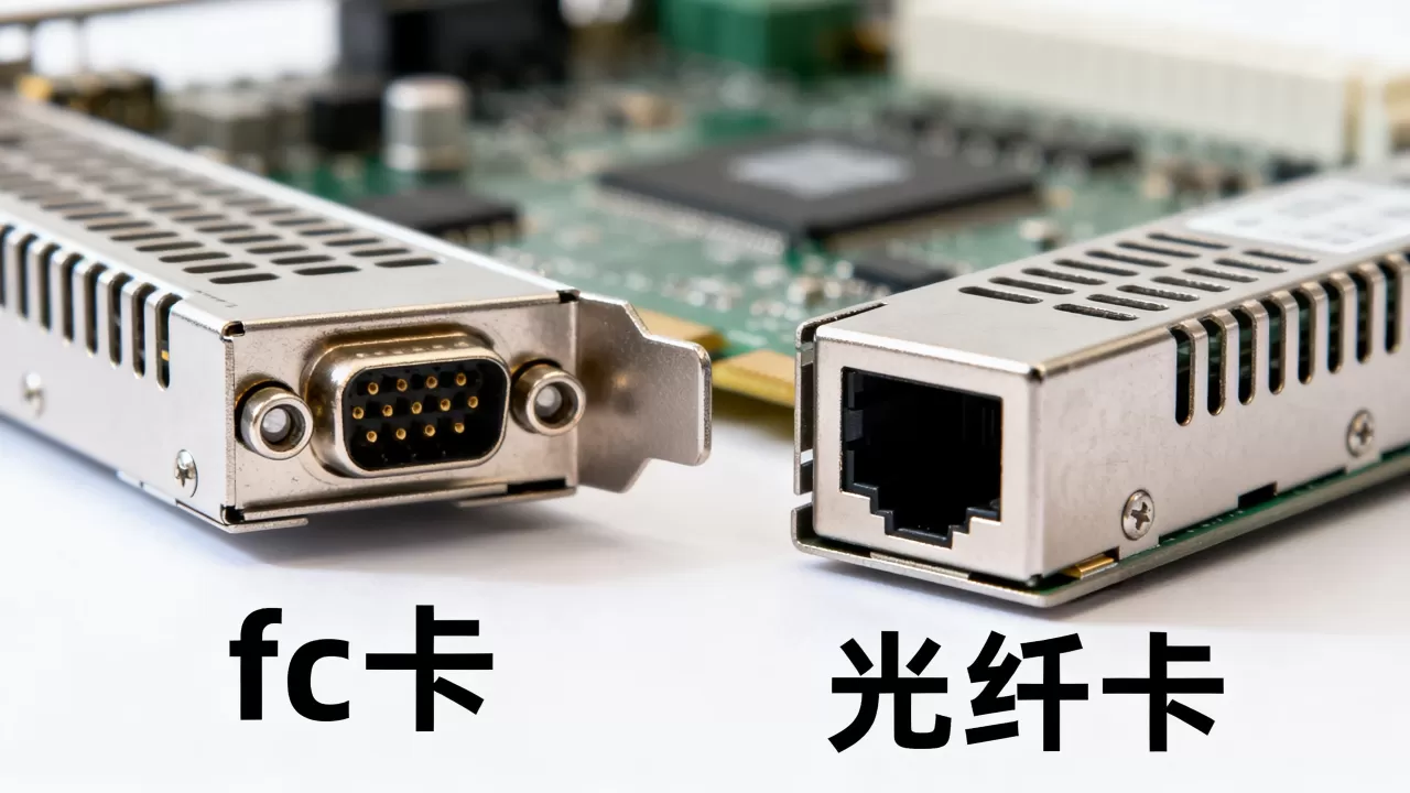 怎么区分服务器的fc卡和光纤卡?有哪些区别? 怎么区分服务器的fc卡和光纤卡?有哪些区别?