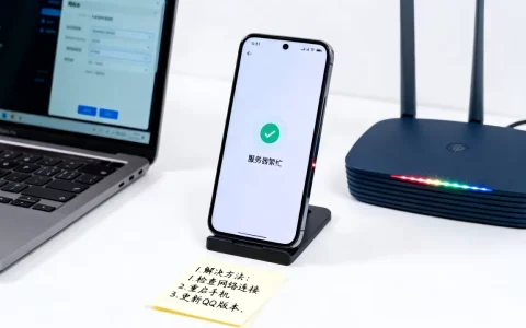 手机qq一直服务器繁忙怎么回事？，怎么解决？