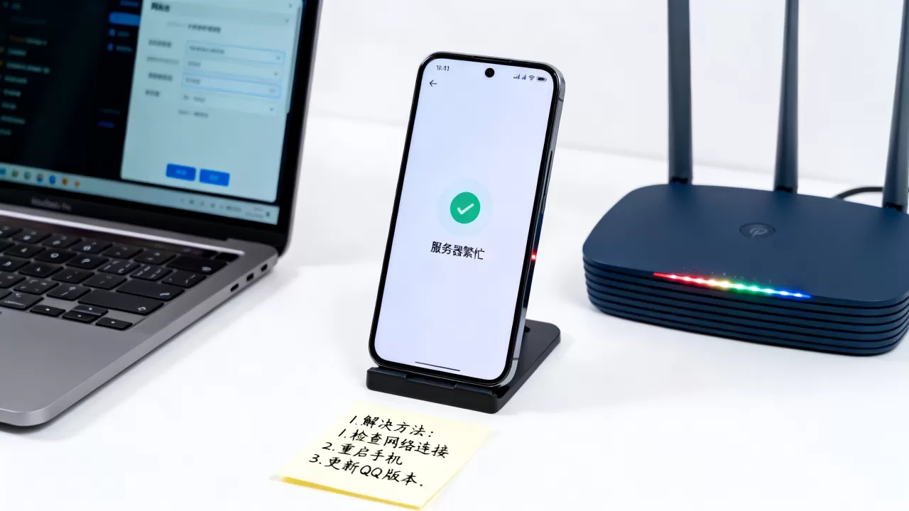 手机qq一直服务器繁忙怎么回事?,怎么解决? 手机qq一直服务器繁忙怎么回事?,怎么解决?