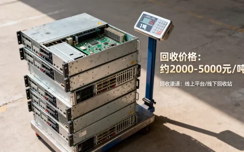 旧服务器回收一吨能卖多少钱，有什么回收渠道？