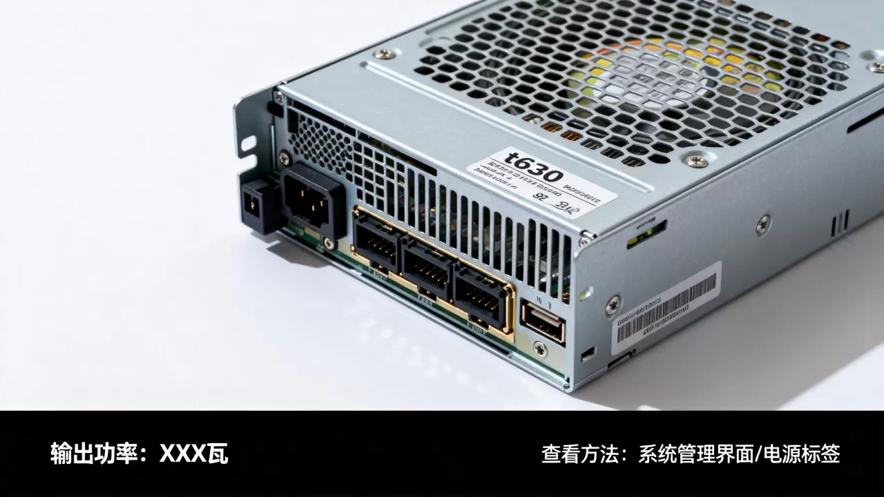 t630服务器输出电源有多少瓦,怎么查看? t630服务器输出电源有多少瓦,怎么查看?