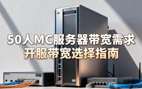 50人MC服务器要多少带宽？，开服带宽怎么选