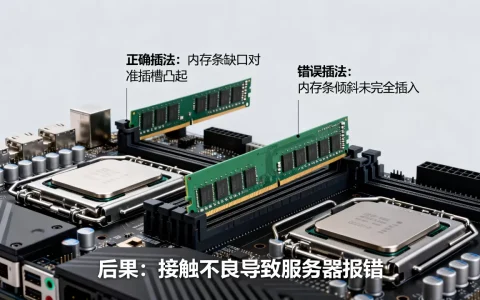 两个CPU服务器内存条怎么插才对，插错会有什么后果？