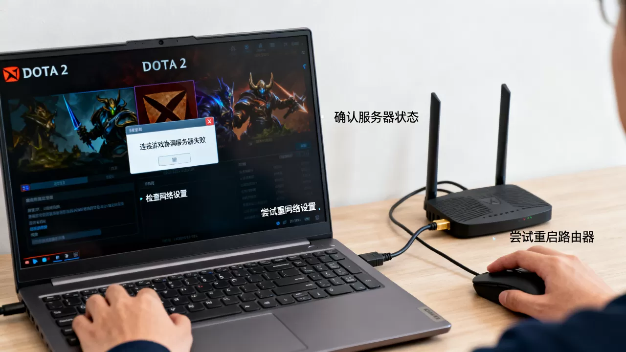 dota2为什么连不上游戏协调服务器,怎么解决? dota2为什么连不上游戏协调服务器,怎么解决?