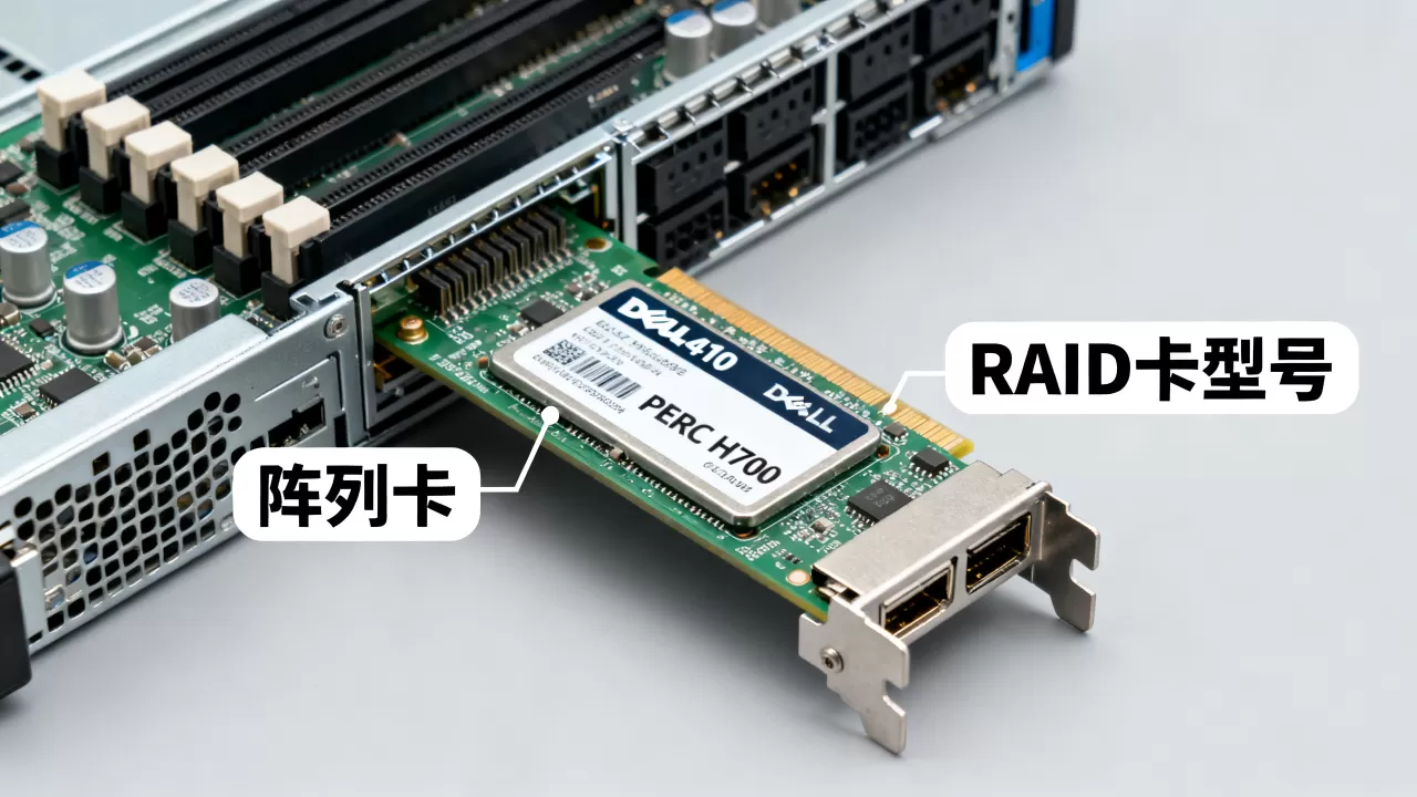 Dell R410服务器怎么看阵列卡,RAID卡型号怎么查? Dell R410服务器怎么看阵列卡,RAID卡型号怎么查?