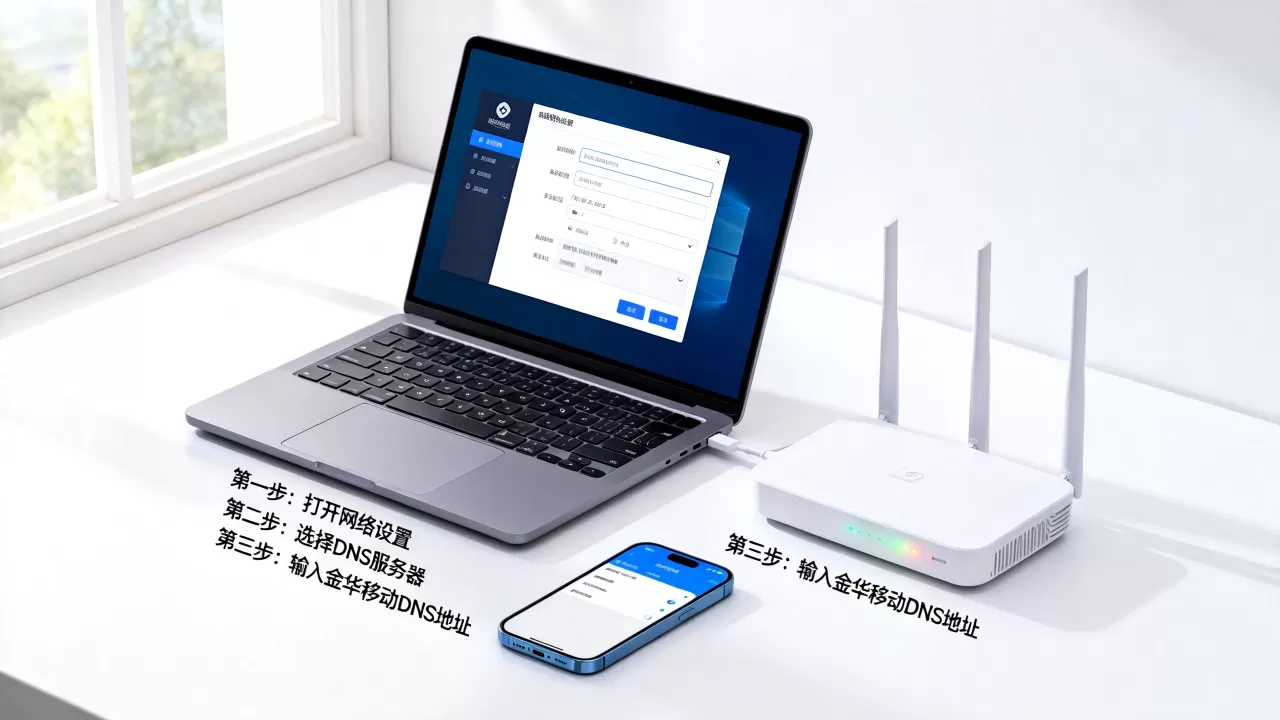 金华移动DNS服务器地址是多少,怎么设置 金华移动DNS服务器地址是多少,怎么设置