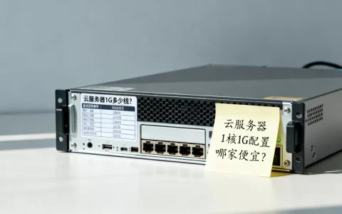 云服务器1G多少钱？，云服务器1核1G配置哪家便宜？