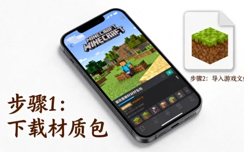 我的世界ios服务器怎么加材质包，有教程吗？