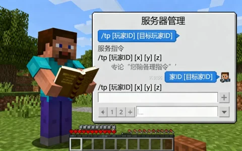 我的世界怎么给别人强制传送权限，服务器指令有哪些？