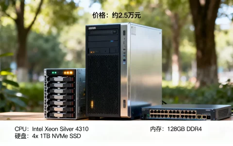 组一套数据库服务器多少钱，怎么选配置性价比高？