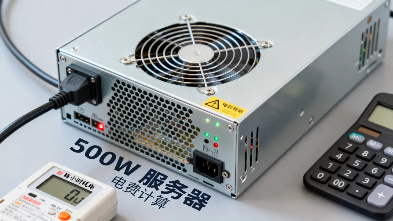 500w服务器每小时耗电多少?每小时电费怎么算? 500w服务器每小时耗电多少?每小时电费怎么算?