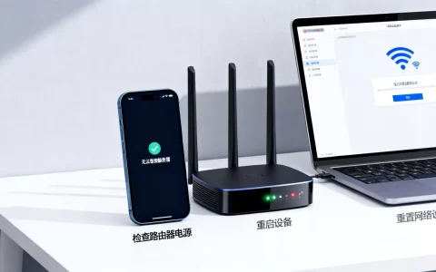 WiFi总显示无法连接服务器是啥原因，怎么解决