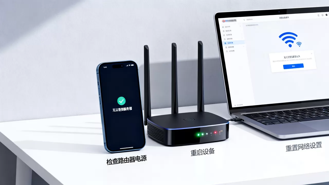 WiFi总显示无法连接服务器是啥原因,怎么解决 WiFi总显示无法连接服务器是啥原因,怎么解决