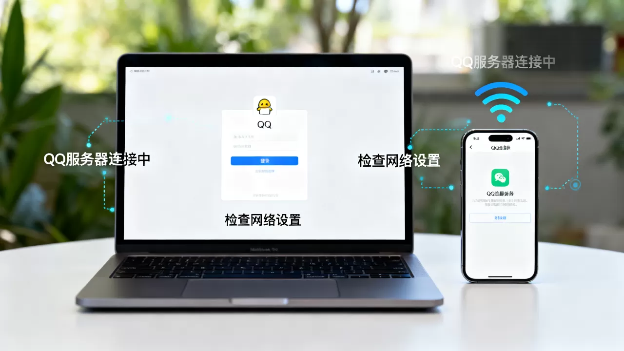 电脑手机QQ如何连接服务器,连接地址是什么? 电脑手机QQ如何连接服务器,连接地址是什么?