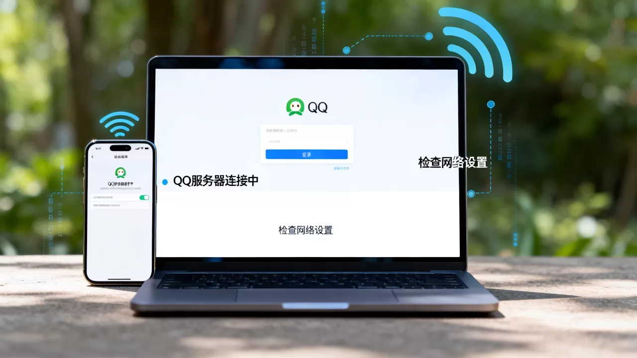 电脑手机QQ如何连接服务器,连接地址是什么? 电脑手机QQ如何连接服务器,连接地址是什么?