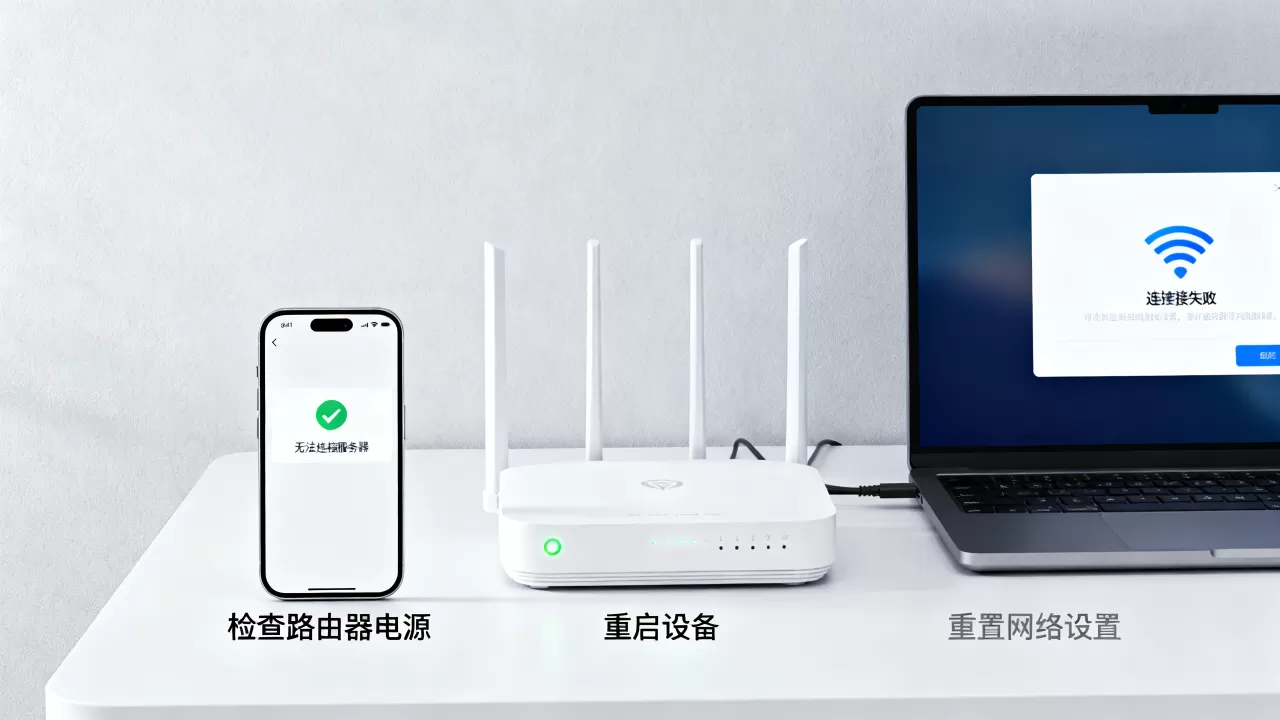 WiFi总显示无法连接服务器是啥原因,怎么解决 WiFi总显示无法连接服务器是啥原因,怎么解决