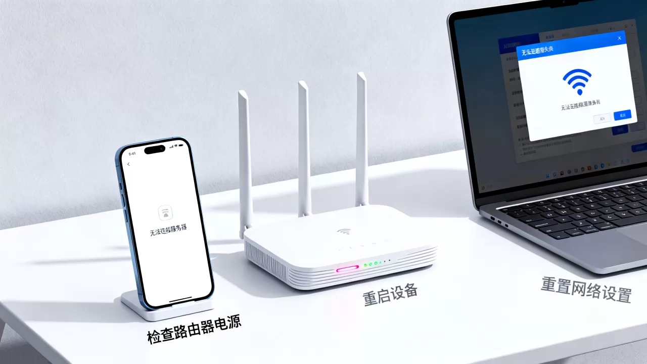 WiFi总显示无法连接服务器是啥原因,怎么解决 WiFi总显示无法连接服务器是啥原因,怎么解决