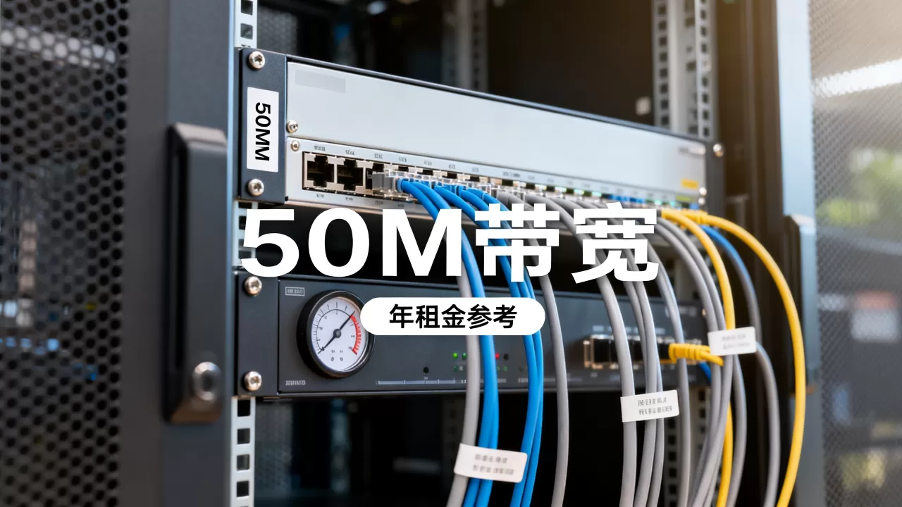 50M服务器租用一年多少钱,带宽怎么选? 50M服务器租用一年多少钱,带宽怎么选?