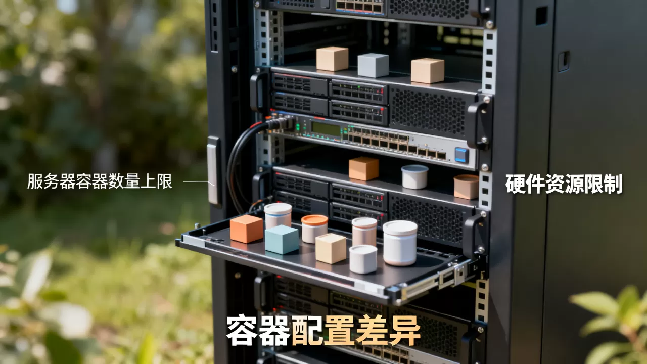 一台服务器最多能启多少容器?,影响容器数量的因素有哪些? 一台服务器最多能启多少容器?,影响容器数量的因素有哪些?