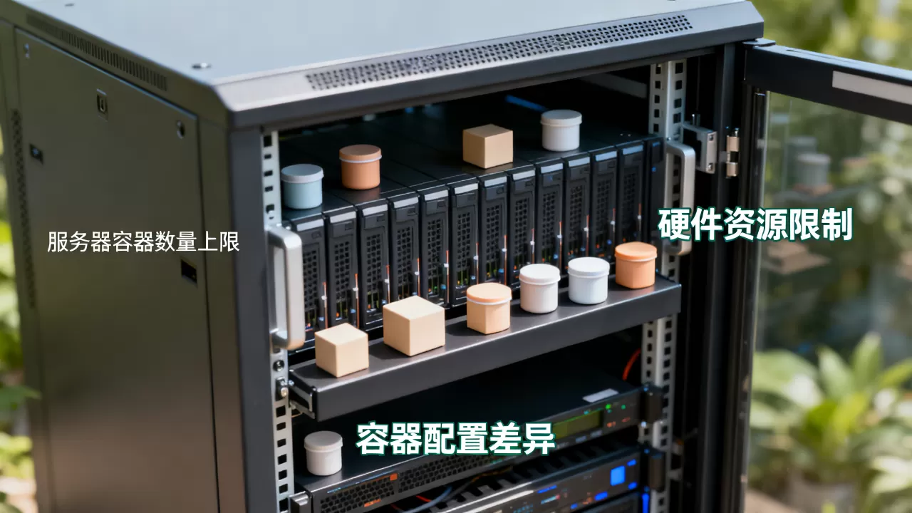 一台服务器最多能启多少容器?,影响容器数量的因素有哪些? 一台服务器最多能启多少容器?,影响容器数量的因素有哪些?