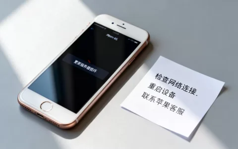 苹果6s更新服务器损坏是什么原因，怎么解决？
