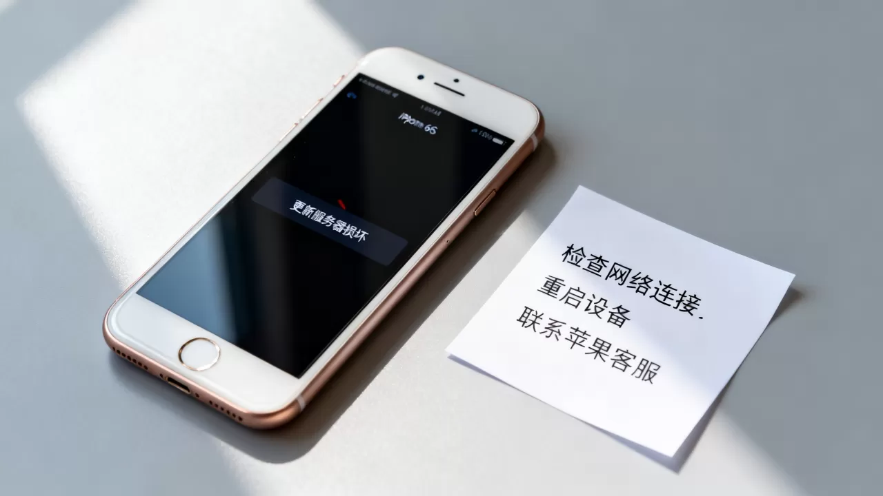 苹果6s更新服务器损坏是什么原因,怎么解决? 苹果6s更新服务器损坏是什么原因,怎么解决?