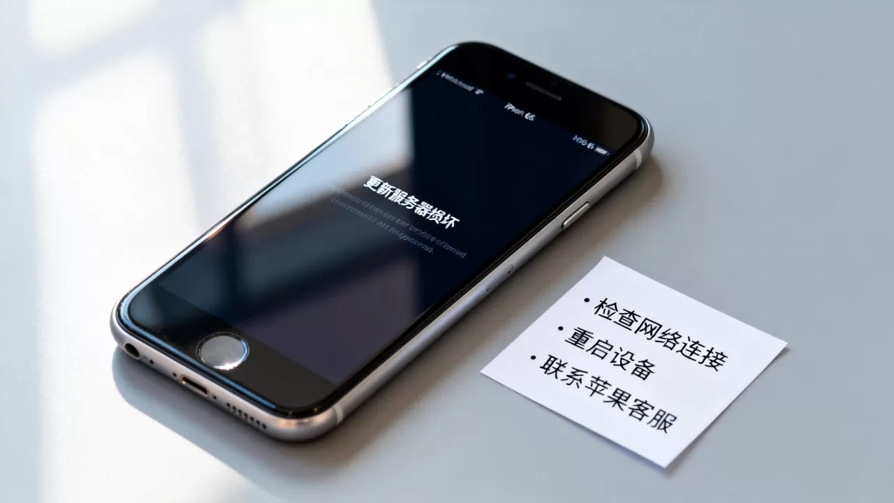 苹果6s更新服务器损坏是什么原因,怎么解决? 苹果6s更新服务器损坏是什么原因,怎么解决?