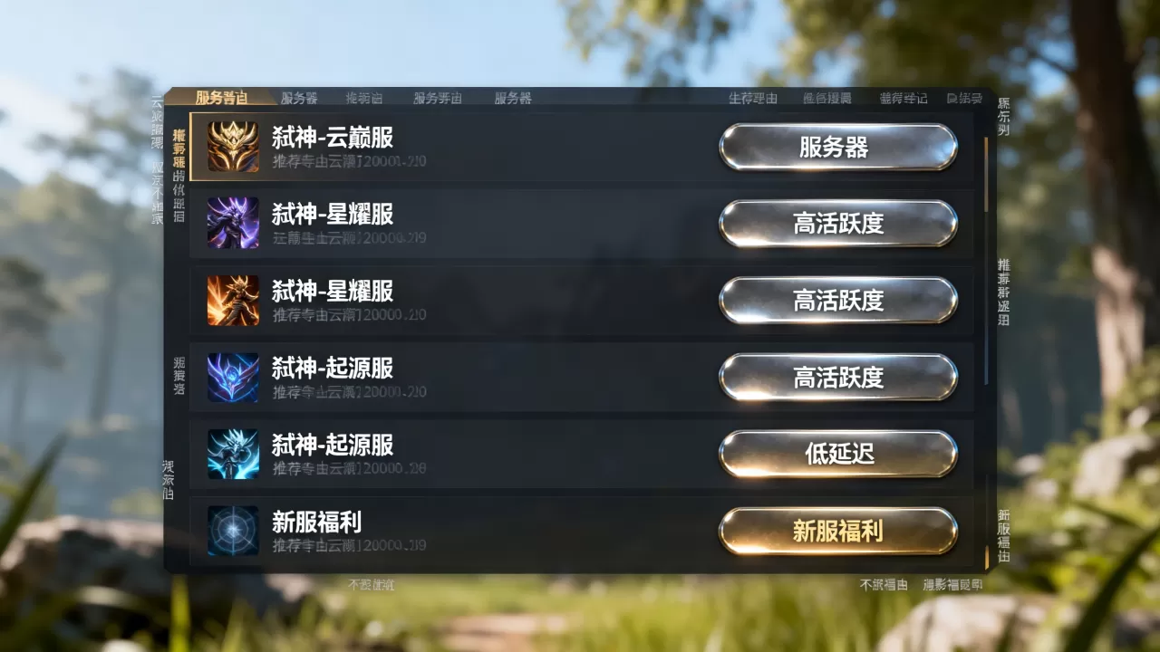 弑神官方服务器有哪些?哪个区最值得选择? 弑神官方服务器有哪些?哪个区最值得选择?