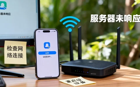 QQ登录一直服务器未响应怎么办，QQ无法连接服务器原因？