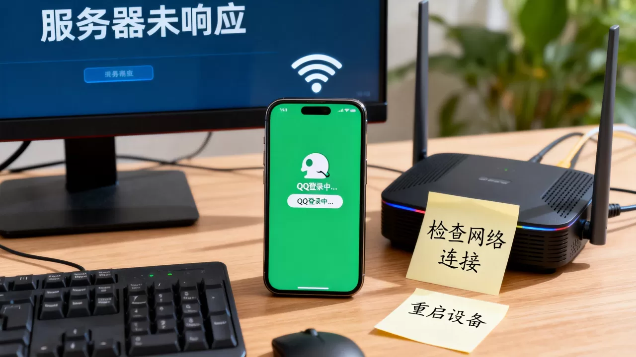 QQ登录一直服务器未响应怎么办,QQ无法连接服务器原因? QQ登录一直服务器未响应怎么办,QQ无法连接服务器原因?
