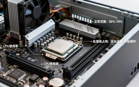 服务器CPU使用率多少才合适,CPU占用率太高怎么办